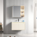 Σετ Επίπλο Μπάνιου ECHO 80cm χρ.SOFT LEMON κωδ. 9SECH080SL