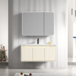 Σετ Επίπλο Μπάνιου ECHO 90cm χρ.SOFT LEMON κωδ. 9SECH090SL