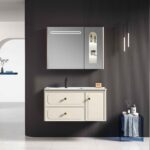 Σετ Επίπλο Μπάνιου ERATO 100cm χρ.IVORY WHITE κωδ. 9SERA100IV