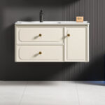 Σετ Πάγκου ERATO 80cm χρ.IVORY WHITE κωδ.S3BERA080IV