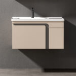 Σετ Πάγκου PENELOPE 80cm χρ.CREAM WHITE κωδ. S3BPEN080CW