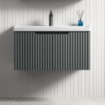 Σετ Παγκου OPHELIA 80cm χρ.CARBON GREY ΠΟΛΥΑΙΘΥΛΕΝΙΟ κωδ. S3BOPH080CG