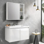 Σετ Επίπλου Μπάνιου HELEN 80cm χρ.WHITE κωδ. 9SHEL080WH