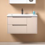 Σετ Πάγκου ATHENA 80cm χρ. LIGHT YELLOW κωδ. S3BATH080LY