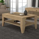 Τραπεζάκι σαλονιού Madura Megapap χρώμα sapphire oak 90x60x40εκ. κωδ. 0711-0215967